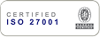 ISO/IEC 27001 certified